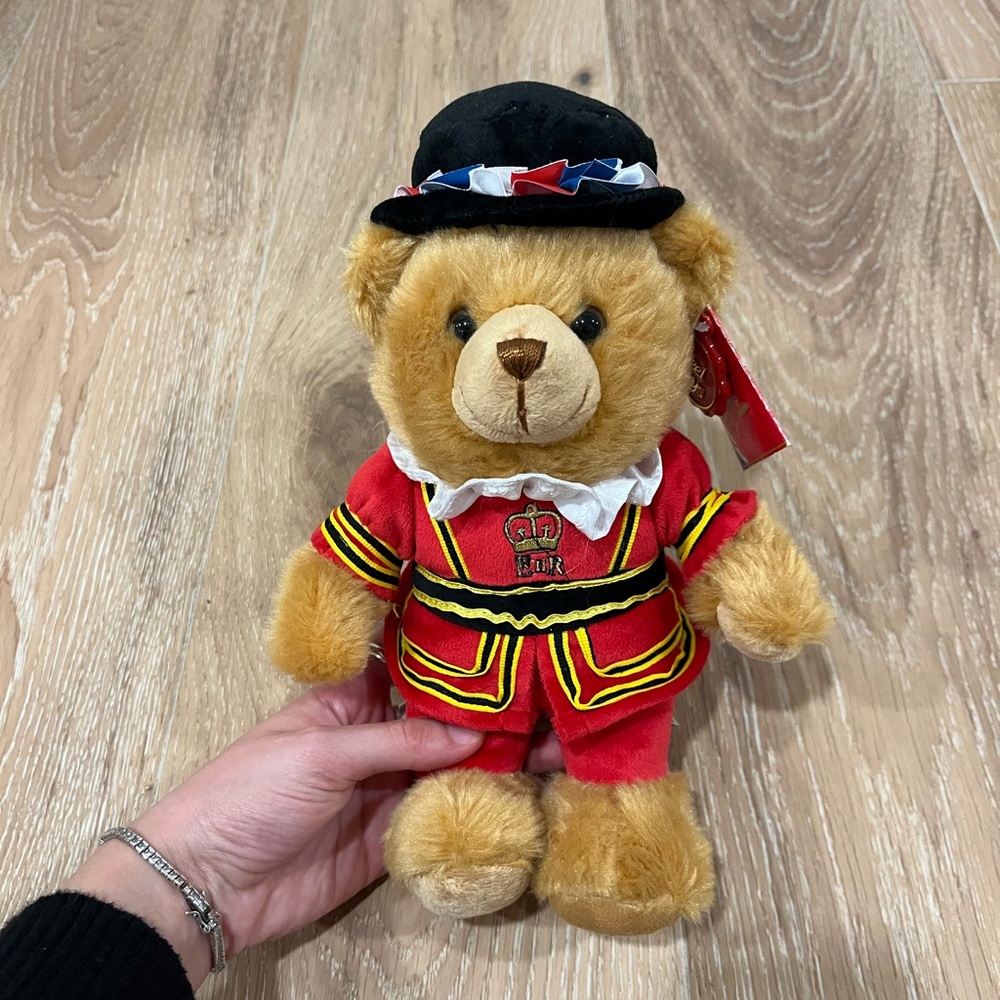 Keel Toys London Beefeater Bear. Teddy Bear